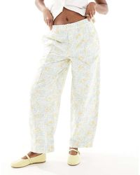 ASOS - Nette Broek Met Wijde Ronde Pijpen - Lyst