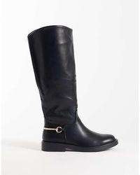 SIMMI - Simmi London Garnet Knee Boots With Horse Bit Detail - Lyst