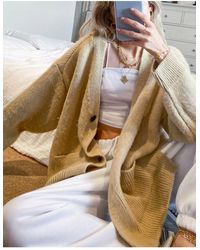 topshop oversized cardigan