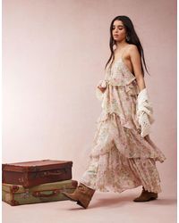ASOS - Tiered Cami Layered Maxi Dress - Lyst