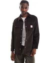 Levi's - – workwear telegraph – gesteppte hemdjacke aus cord - Lyst