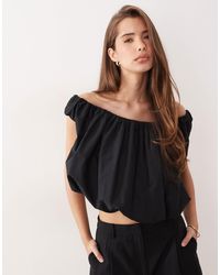 ASOS - Off Shoulder Bubble Top - Lyst