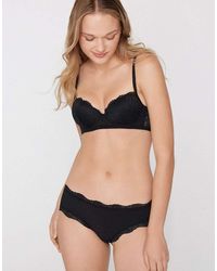 Tezenis - Lace And Microfibre French Knickers - Lyst