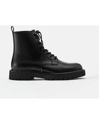 Pull&Bear - Lace-up Boots - Lyst