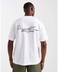 Jack & Jones - Oversized Project Core Back Print Tshirt - Lyst