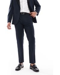 ASOS - Slim Fit Tuxedo Trousers - Lyst