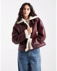 Pieces - – kurze jacke - Lyst