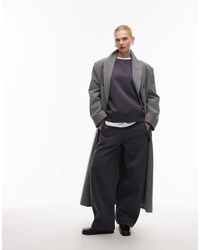 ASOS - Premium 500Gsm Seamed Barrel Leg Jogger - Lyst