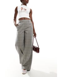 Object - Smart Pull On Wide Leg Trouser - Lyst