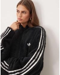 adidas Originals - Classic Fuzzy Track Top - Lyst