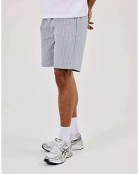 CERNUCCI - Nylon Check Short - Lyst