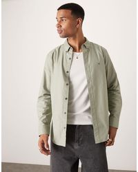 Calvin Klein - – langärmliges oxford-hemd - Lyst
