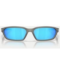 Oakley - Terraforma Rectangle Sunglasses With Mirrored Lens - Lyst