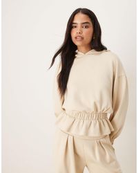ASOS - – weicher kapuzenpullover aus cupro - Lyst
