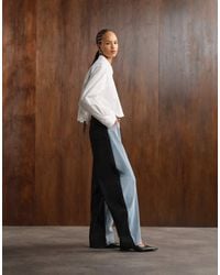 Lioness - Horseshoe Barrel Leg Jeans - Lyst