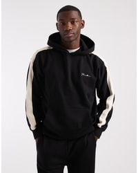 Threadbare - Co-ord Relaxed Fit Hoodie With Side Stripe - Lyst