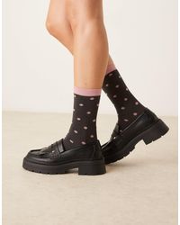 ASOS - Socks With Polka Dot Design - Lyst