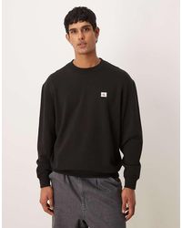 Calvin Klein - Badge Logo Sweatshirt - Lyst