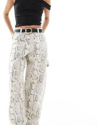 Bershka - Petite Carpenter Pants - Lyst