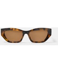Pull&Bear - Cateye Tortoiseshell-Effect Sunglasses - Lyst