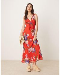ASOS - Asos design tall – träger-midikleid - Lyst