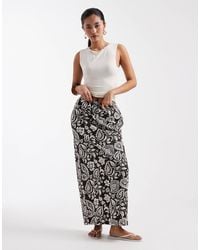 Threadbare - Jersey Maxi Skirt - Lyst