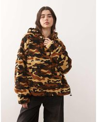 Collusion - Camo Borg Hoodie - Lyst