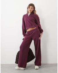 4505 - Rest Day 400gsm Heavyweight Cotton Wide Leg Trackies - Lyst