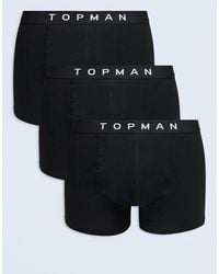 TOPMAN - 3 Pack Trunk - Lyst