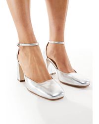 SEQWL - Levante Block Heeled Shoe - Lyst