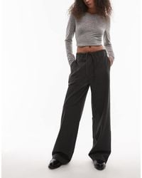 Nia - Thalia Pinstriped Relaxed Pants - Lyst