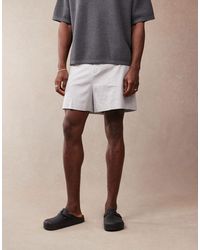 ASOS - Smart Bermuda Crop Linen Blend Shorts - Lyst