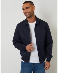 Threadbare - Showerproof Lightweight Patch Pocket Zip Up Jacket - Lyst