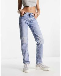 Levi's - Vaqueros Rectos De Talle Alto Con Lavado Azul Claro 724 De - Lyst