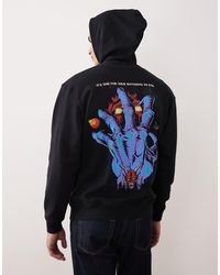 ASOS - Unisex Oversized Hoodie With Stranger Things Print - Lyst