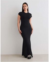 Aim'n - Sense Mermaid Cap Sleeve Dress - Lyst