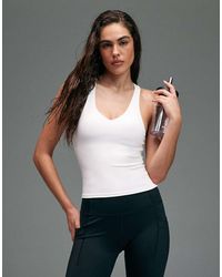 4505 - Active Push Up Vest With Inner Bra - Lyst