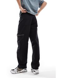 ASOS - baggy Carpenter Pants With Zip Details - Lyst