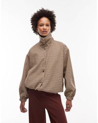 ASOS - Tailored Funnel Neck Jacket - Lyst