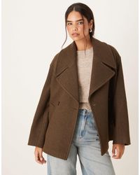 Mango - Wool Mix Short Tailored Jacket - Lyst