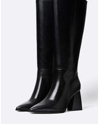 Stradivarius - Wide Fit High-heeled Boots - Lyst