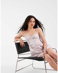 Hollister - Milkmaid Smocked Waist Mini Dress - Lyst