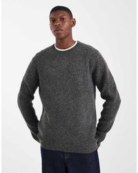 Jack & Jones - Premium Ribbed Fluffy Jumper - Lyst