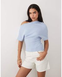 Gina Tricot - Soft Asymmetric Top - Lyst