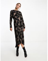 & Other Stories - Midaxi Dress With Trapeze Hem - Lyst