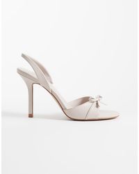 Mango - Sandali Con Tacco E Cinturino Posteriore - Lyst