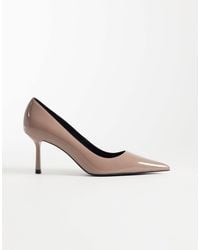 Mango - Heeled Court Shoe - Lyst