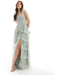 Maya - Embellished Sleeveless Maxi Dress - Lyst