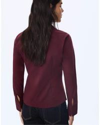 Stradivarius - – figurbetontes basic-t-shirt - Lyst