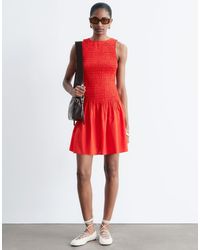 & Other Stories - Drop Waist Mini Smock Dress - Lyst
